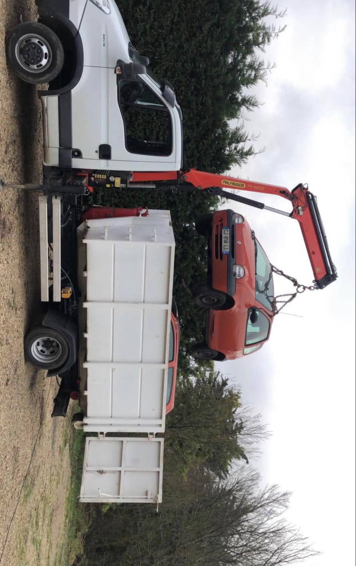 Évacuation ferraille et épaves